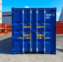 40 Foot Double Door (DD) Shipping Container Blue