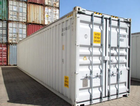 40 foot tall cube open top shipping container
