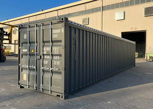 40 foot open top shipping container