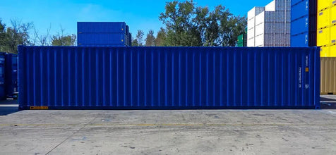 40 Foot Double Door (DD) Shipping Container Blue
